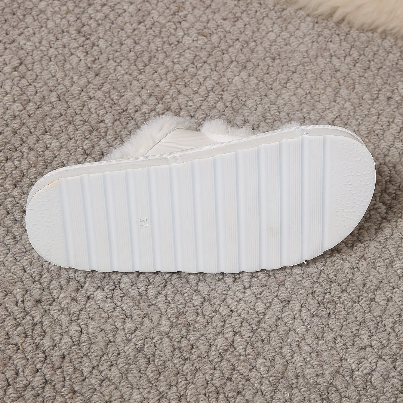 Women'S Fur Slippers Winter New Style Casual Plush Fashion Slippers